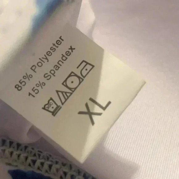 Tropical Flutter Lace Up Halter Neck Swim Top - Picture 3 of 3